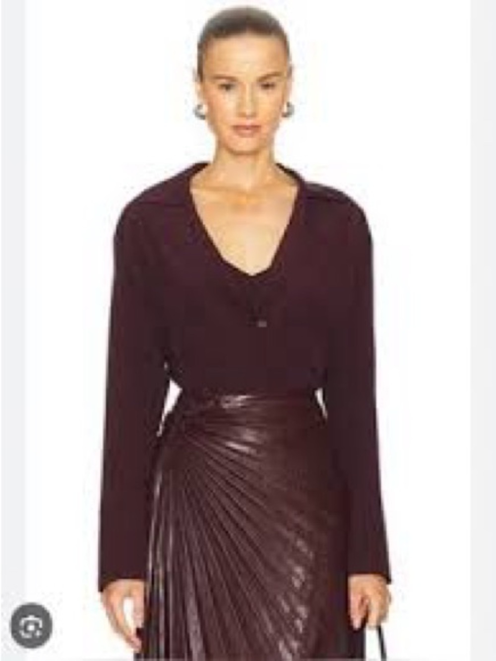 ALC Diana Silk Bodysuit